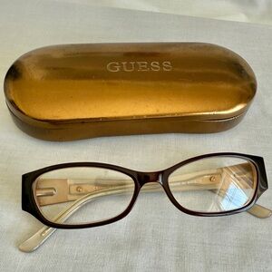 Guess Brown Eyeglasses with Case